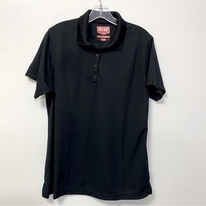 Red Kap Women’s Black Polo Shirt Size Large